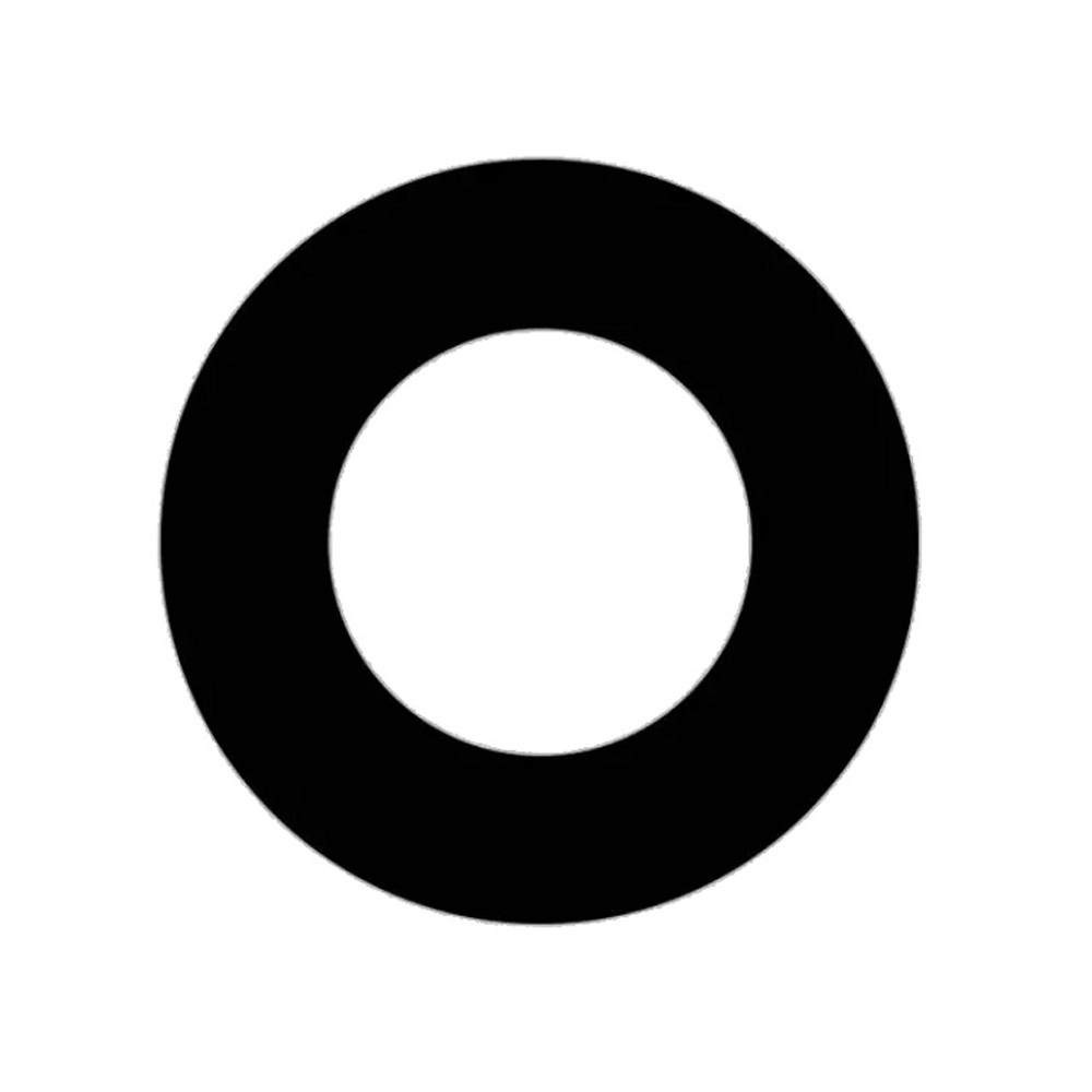 Скло камери Huawei Honor 6A (чорне), фото 1