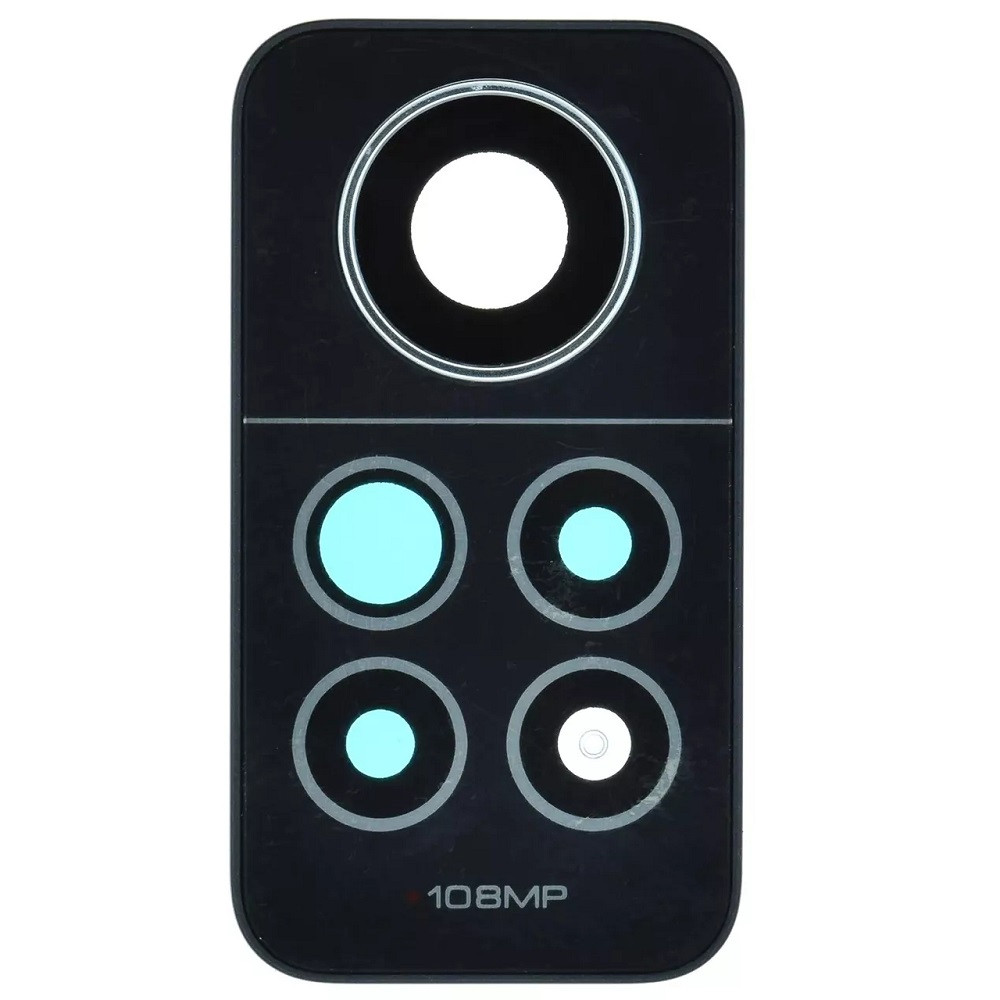 Скло камери Xiaomi Redmi 12 5G (зі сріблястою рамкою), фото 1