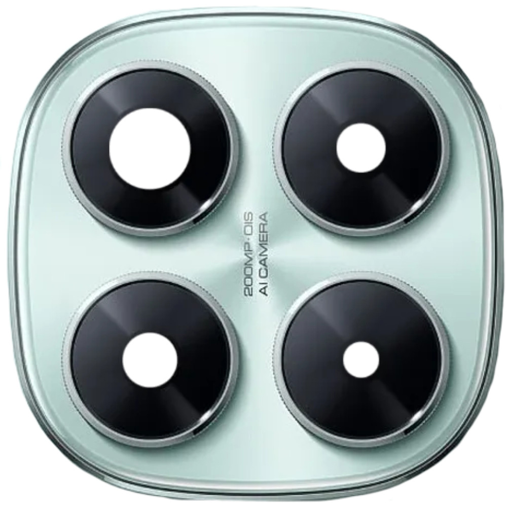 Скло камери Xiaomi Redmi Note 14 Pro 5G (з зеленою рамкою), фото 1