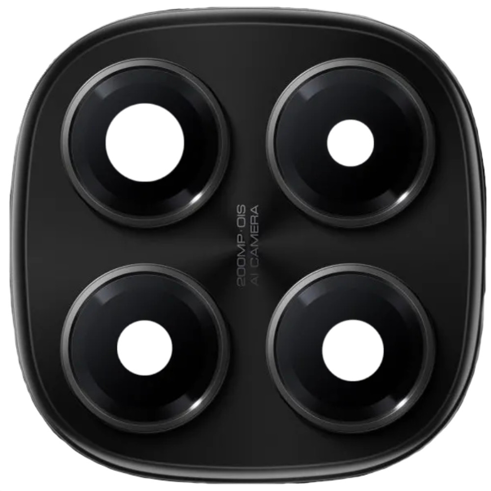 Скло камери Xiaomi Redmi Note 14 Pro 4G (з чорною рамкою), фото 1