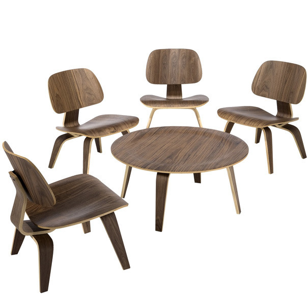 Стол журнальный Аме, из гнутого дерева, журнальный стол в скандинавском стиле, Журнальный столик Eames Coffee - фото 2 - id-p503018999