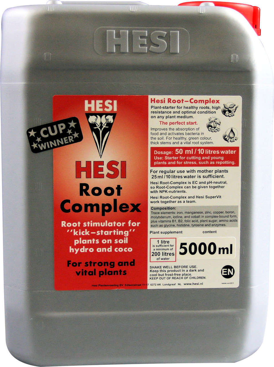HESI Root Complex 5L. Мінеральне добриво для гідропоніки. Оригінал. Нідерланди.