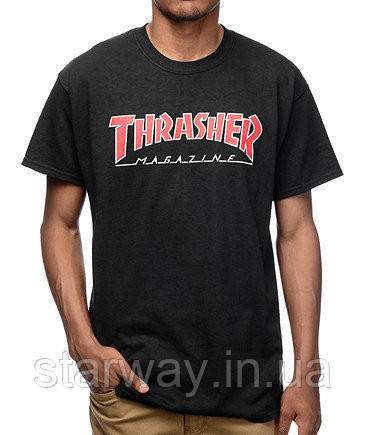 Стильна футболка thrasher magazine logo