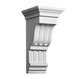 Консоль декоративна з поліуретану (архітектурний кронштейн) (40х19х21)см