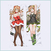 Подушка обіймашка Bioworld Дакімакура RFB Дівчата на лінії фронту v2 150х50см (18535), 7M993T282