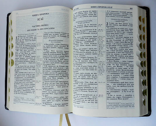 Біблія, 17х24,5 см, чорна, фото 3