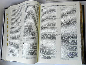Подарункова Церковна Біблія з тисненням. Великий шрифт, фото 6