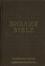 Біблія, 17х21 см, Біблія. Синодальний переклад / Bible: English Standard Version 