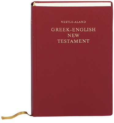 Greek-English New Testament, NA27 Greek Text with RSV English Text 