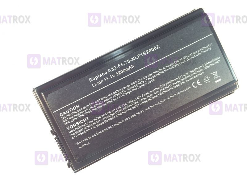 Аккумуляторная батарея для Asus F5 series, 5200mAh, 10,8-11,1V - фото 1 - id-p503191317