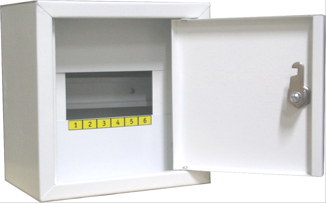 Щиток  ШМР-А - 6-Н накладний (180х180х90) ЛОЗА, фото 1