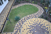 Підбір тротуарної плитки для оформлення присадибної ділянки