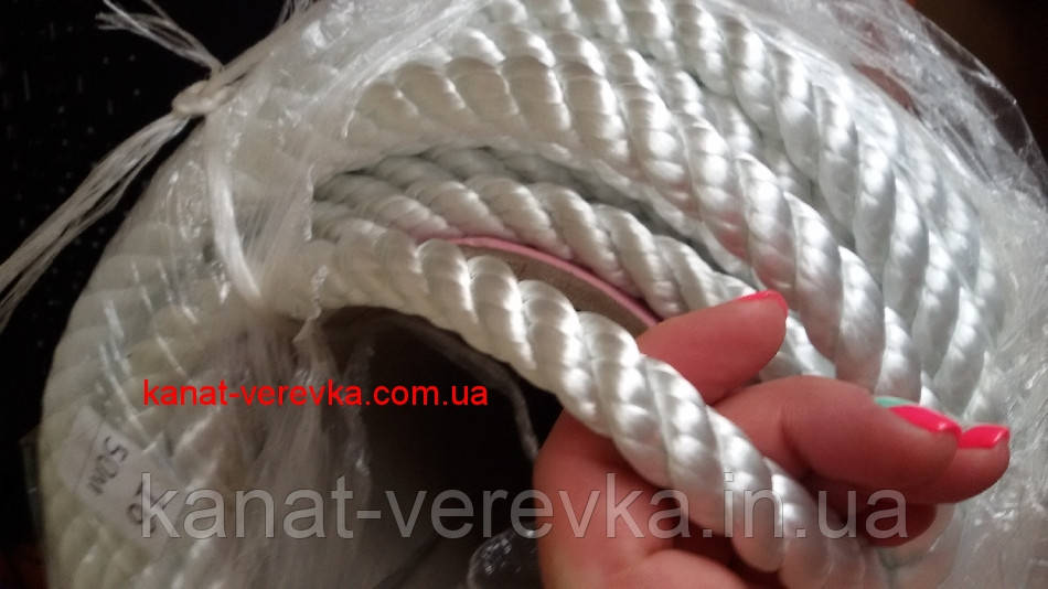 8 мм - 100 м. Канат поліамідний (капроновий), фото 1