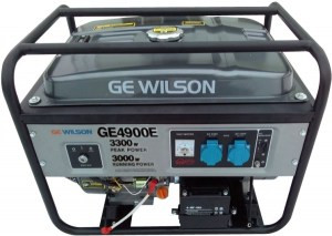 Бензиновий генератор GEWILSON GE4900E