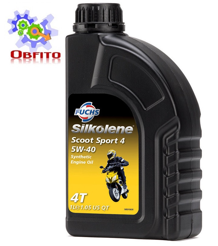 Моторное синтетическое эфирное масло Silkolene Scoot Sport 4 5W-40, 1л - фото 1 - id-p503272398