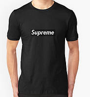 Черная футболка supreme | black