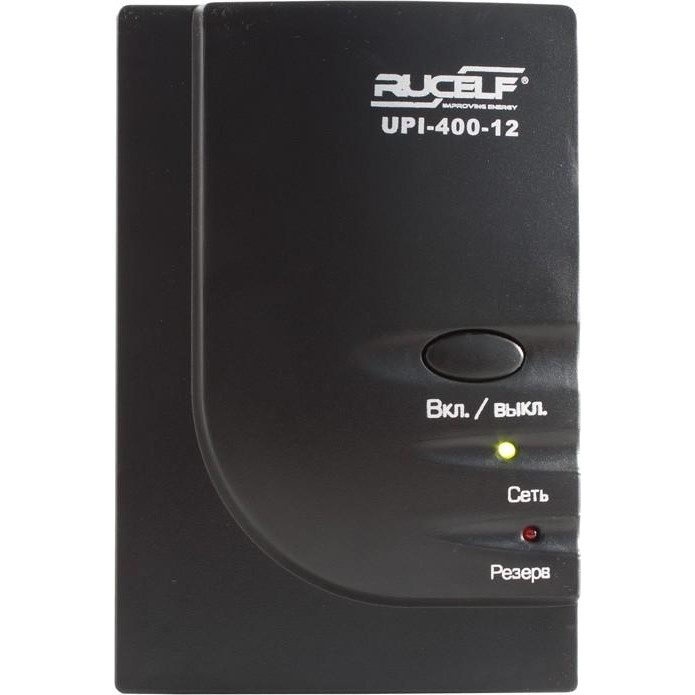 ДБЖ Rucelf UPI-400-12-E (300Вт), для котла, чиста синусоїда, зовнішня АКБ