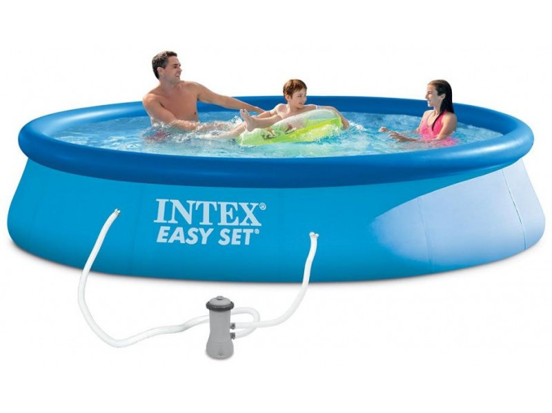 Басейн наливна Intex (28142) з фільтр-насосом 396х84 см