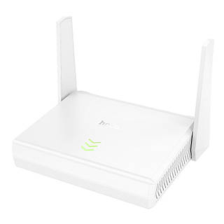 Wi-Fi роутер маршрутизатор для дому та офісу HOCO HI36 з 3 портами 1WLAN + 2LAN 3000Mbps Білий