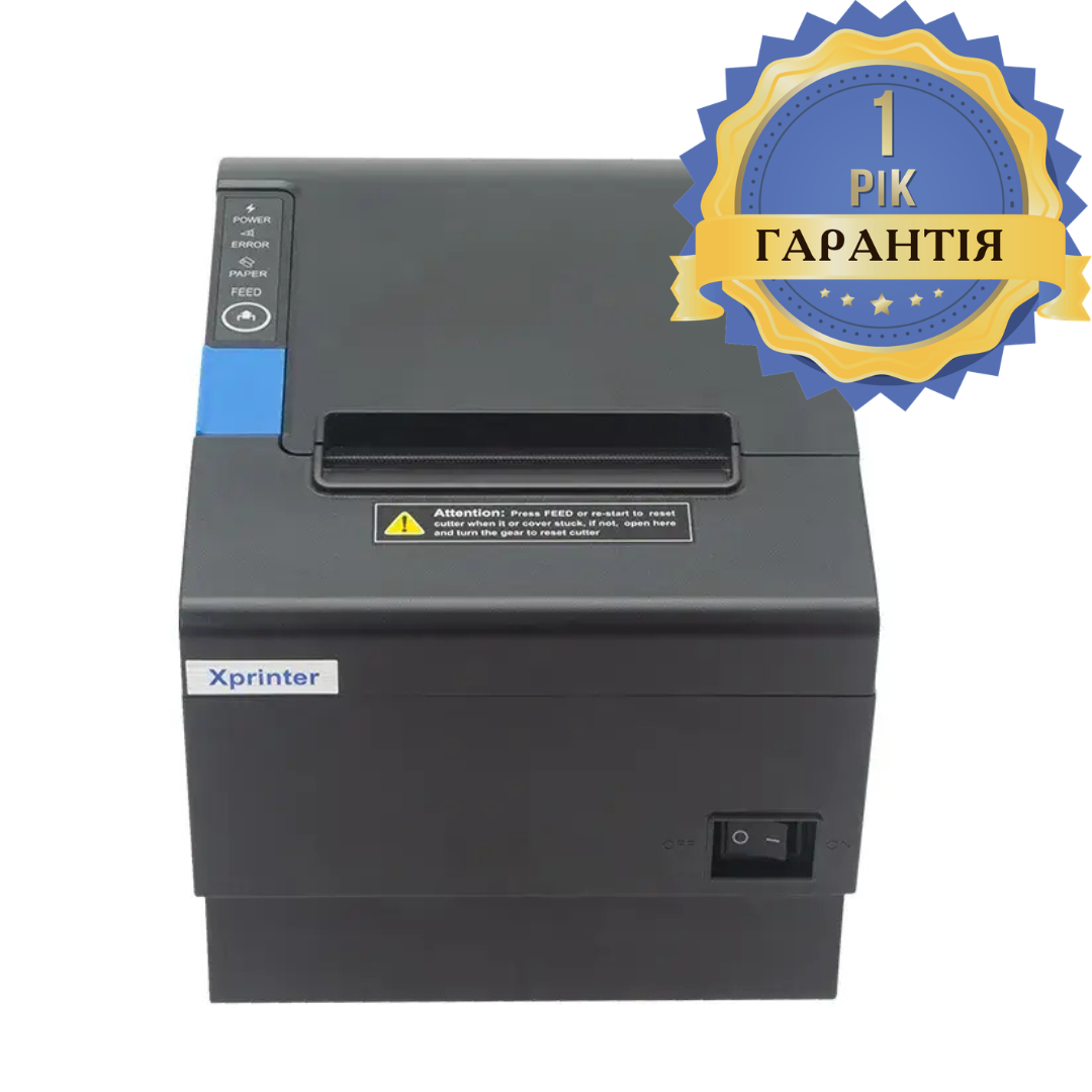 Принтер чеков Xprinter XP-Q801K USB + WiFi