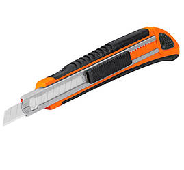 Ніж висувний Універсал метал 3 леза 130 мм Truper Мексика