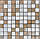 Мозаїка скло з авантюрином Vivacer GLmix43, фото 4