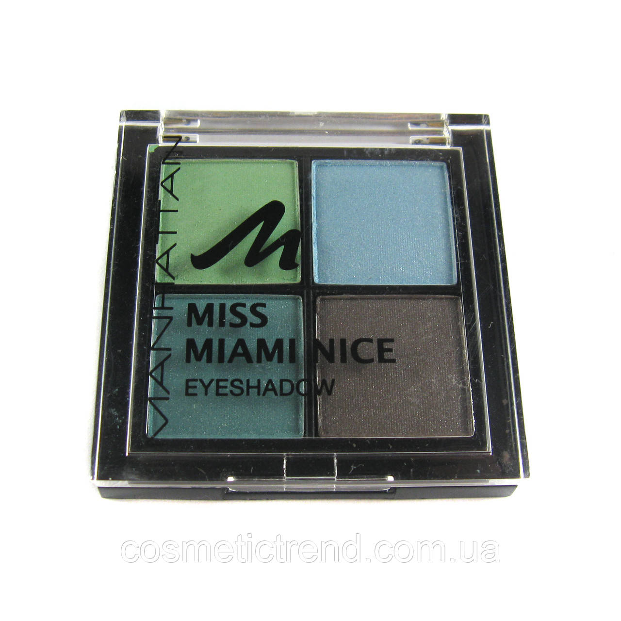 Тіні для повік 4 кольори Manhattan Miss Miami Nice 01 (Німеччина) (розпродаж)