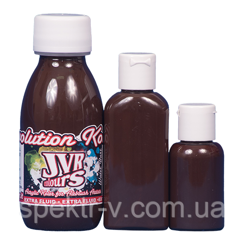Фарба для аерографа JVR Revolution Kolor, opaque burnt umber #114,30 мл, фото 1