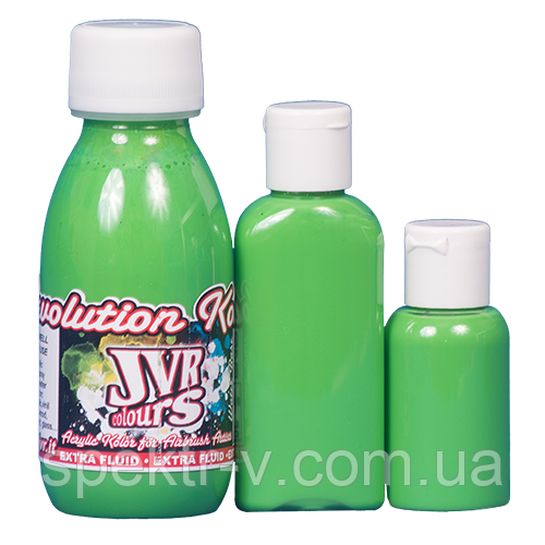 Фарба для аерографа JVR Revolution Kolor, opaque light green, 30 мл, фото 1