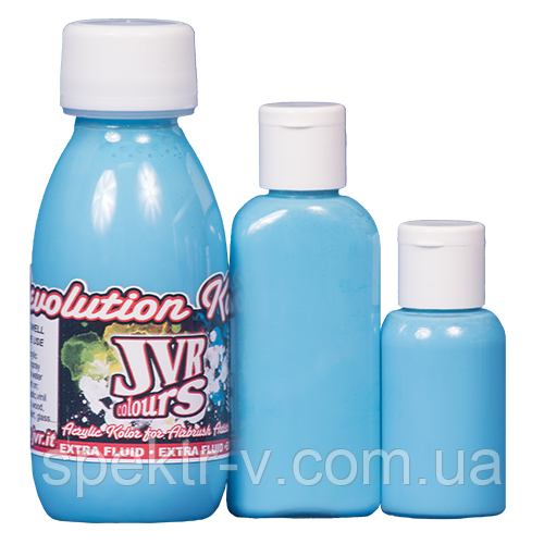 Фарба для аерографа JVR Revolution Kolor, opaque sky blue #126,30 мл, фото 1