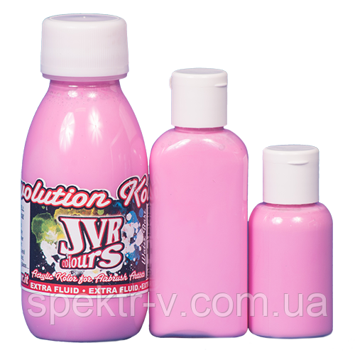 Фарба для аерографа JVR Revolution Kolor, opaque pink #127,30 мл, фото 1