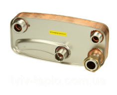 S015002479 Теплообмінник ГВП Micra 2, Smicra 12 пластин Hermann, фото 1