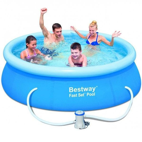 Басейн наливна BestWay (57268) з фільтр-насосом 244х66 см