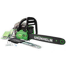 Бензопила ланцюгова Grunhelm GS58-18/2 Professional Бензопила ланцюгова, фото 6