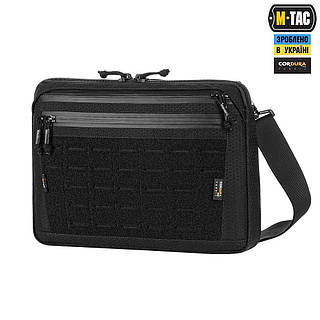 Сумка M-Tac Admin Bag Large Elite з липучкою Hex Black [1042-liht]