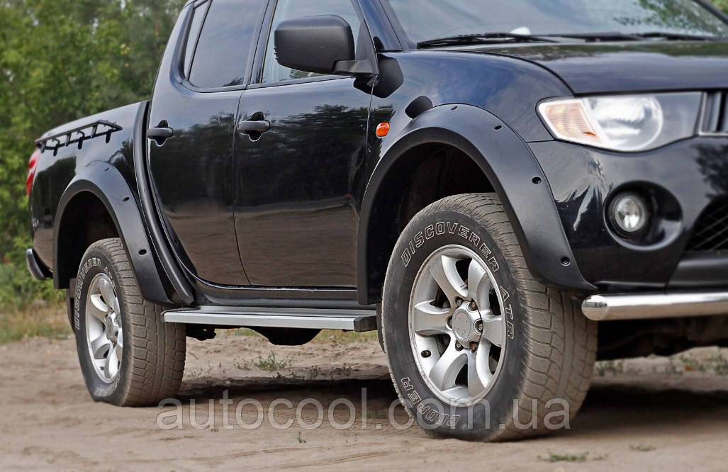 Розширювачі колісних арок (широкі) Mitsubishi L200 2007-2015