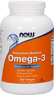 Omega-3 NOW, 500 капсул