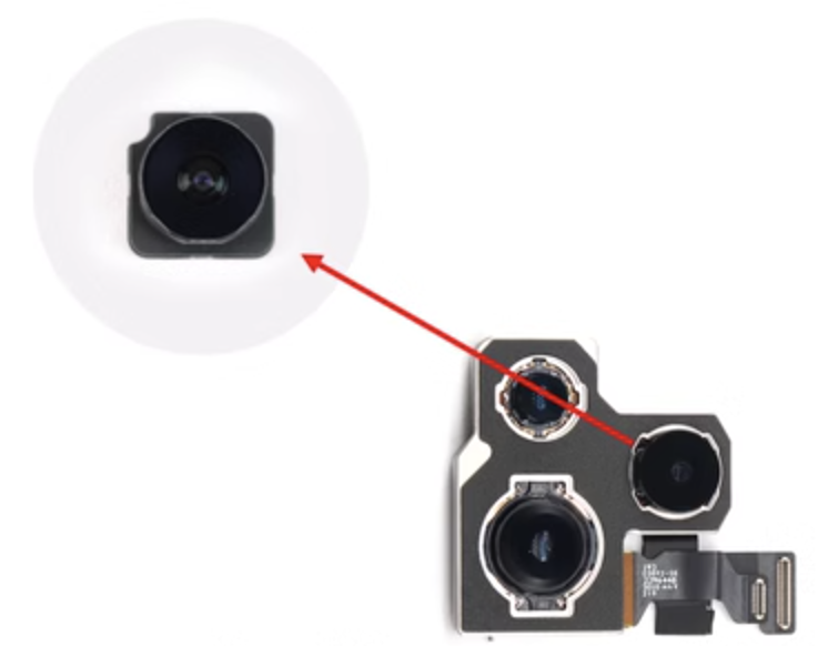 Лінза x0.5 камери iPhone 11 / 11 Pro /11PM / 12 / 12 mini, фото 1