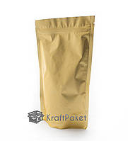 Пакет дой пак zip-замок 130*200 золото