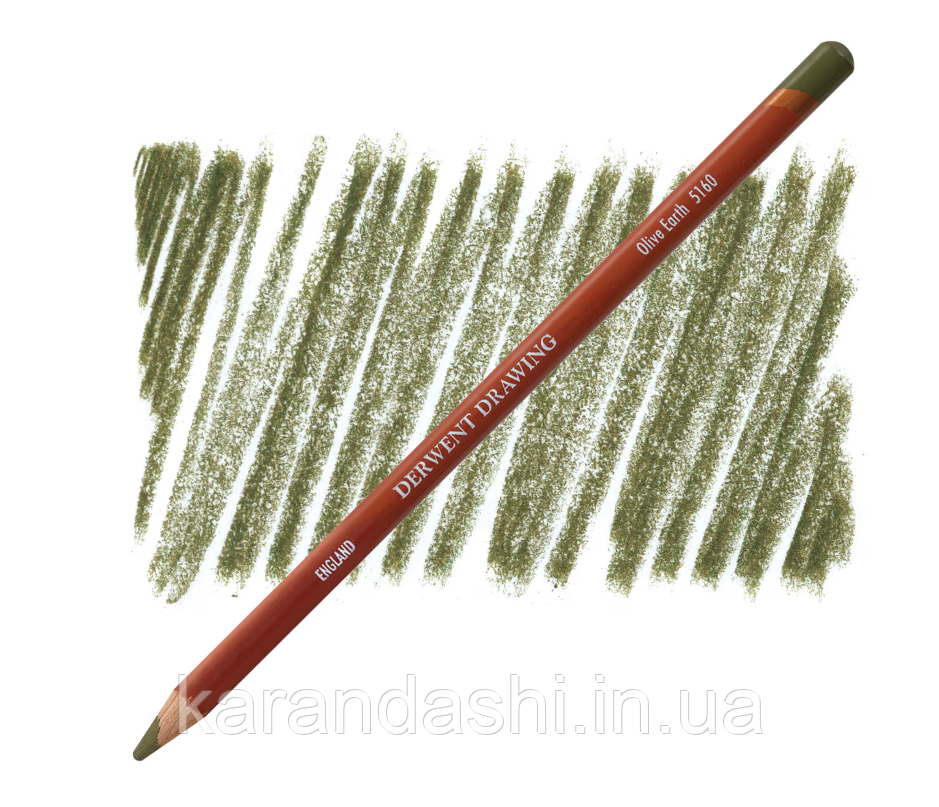 Карандаш для рисунка Drawing (5160) Olive Earth, Derwent