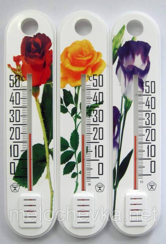 Кімнатний термометр пластмасовий