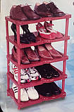 Полиця для взуття 5 ярусів еліф Туреччина, фото 10