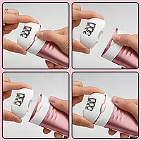 Аккумуляторный эпилятор 4в1 с насадками и USB-зарядкой RAF R.40004 3W Доставка по Украине