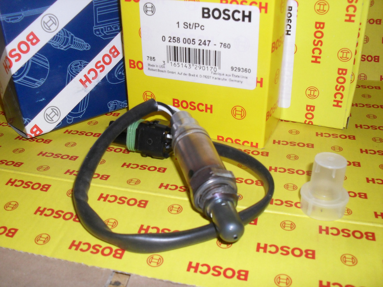 Лямбда-зонд Bosch 0258005247, лямбда ВАЗ 2110 після каталізатора, 0 258 005 247,