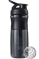 Шейкер спортивний (пляшка) BlenderBottle SportMixer Flip 28oz/820ml Black