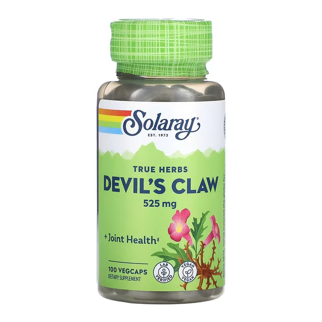 Devil's Claw Root 525mg - 100 vcaps, фото 1