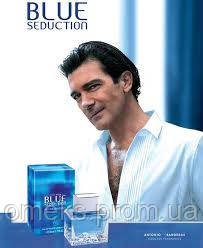 Мужская туалетная вода Antonio Banderas Seduction Blue for men (аромат фруктовый, древесный) AAT - фото 3 - id-p503642633