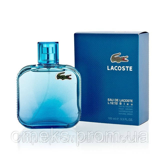 Мужская туалетная вода Lacoste Eau De Lacoste L.12.12 Bleu (освежающий шипровый аромат) AAT - фото 2 - id-p503642671