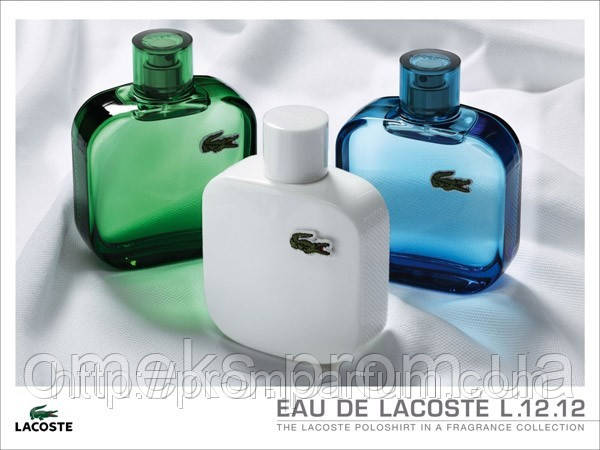Мужская туалетная вода Lacoste Eau De Lacoste L.12.12 Bleu (освежающий шипровый аромат) AAT - фото 3 - id-p503642671
