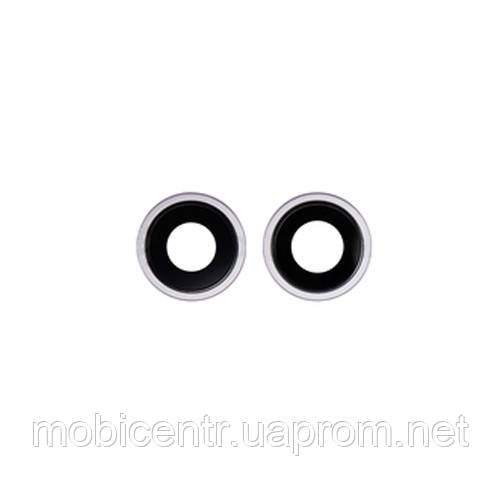 Скло камери iPhone 14/ iPhone 14 Plus з рамкою purple (комплект 2шт), фото 1